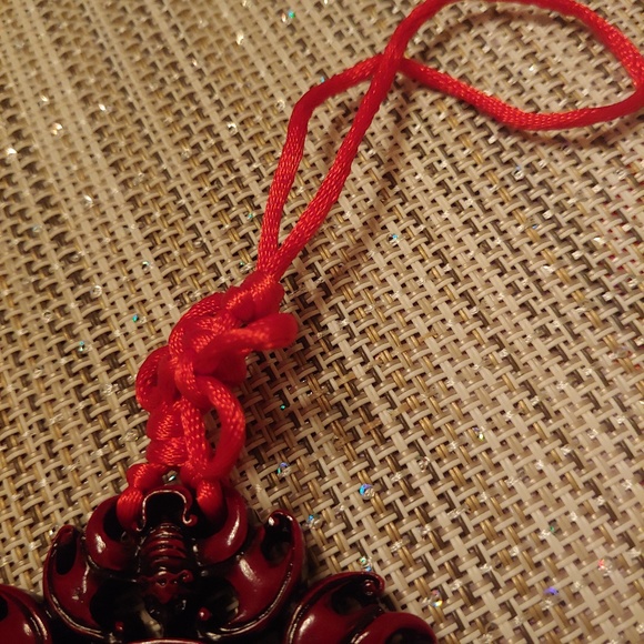 📿 Lucky Red Knot Chinese 🏮 Ornament Feng Shui 🆕 - Picture 3 of 6